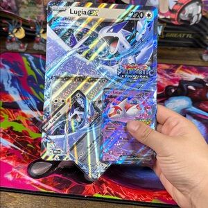 Pokemon Lucia EX 082/131 Promo Jumbo Card regular card Latias EX 076/191 Promo
